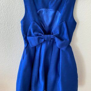 Blue Bow Dress